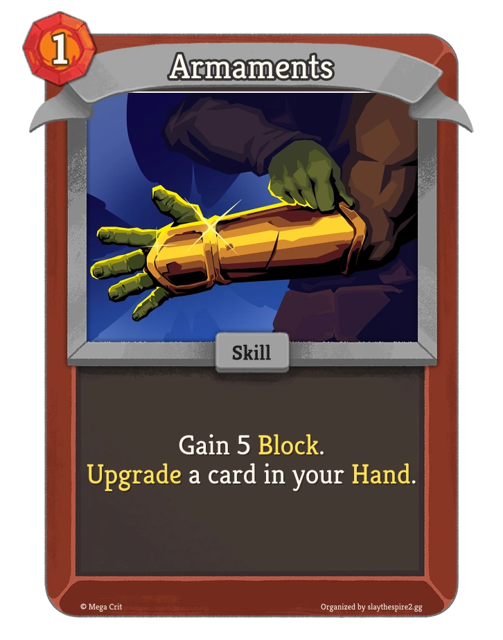 Armaments card art