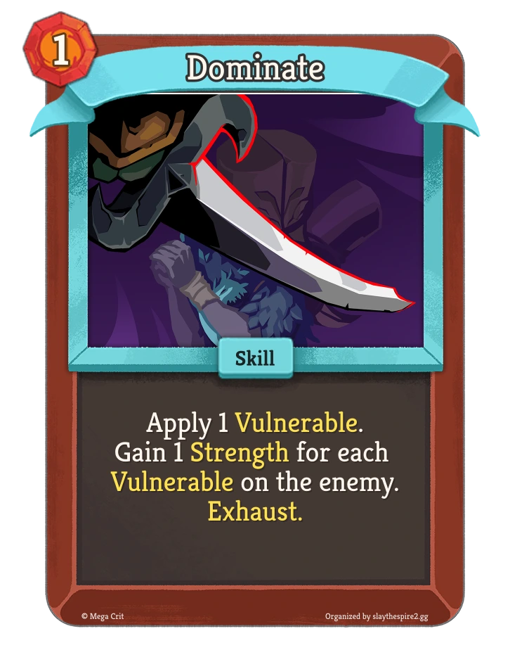 Dominate card art