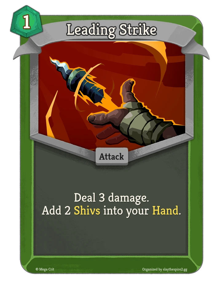 Leading Strike card art