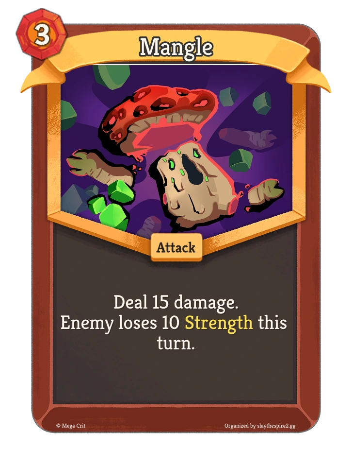 Mangle card art