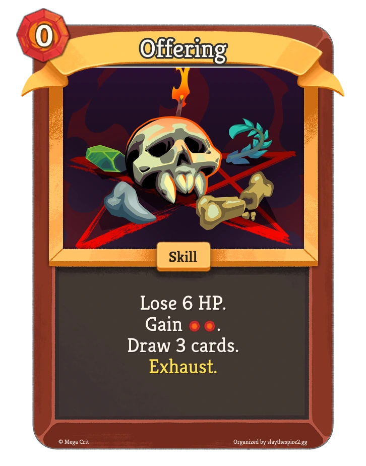 Offering card art