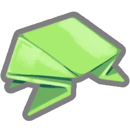 Paper Phrog relic art